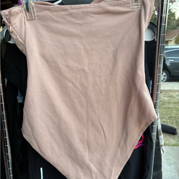 Haute Monde Lace Shapewear in Tan - Picture 2 of 3